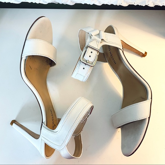 Antonio Melani white heeled sandals - Picture 3 of 5
